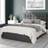 Aspire Sinatra Saxon Twill Ottoman Frame Bed 147x214cm