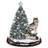 The Bradford Exchange Winter's Majesty Blue/Multicolour Christmas Tree 30.5cm