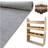 T-Mech Van Lining Carpet 11m2 Smoke Grey 4 Way Super Stretch & Smoke