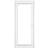 Crystal uPVC White Interior Door S 0502-Y (72.5x)
