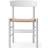 Fredericia Furniture J39 Mogensen White Beech/Natural Paper Cord Köksstol