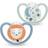 Nuk Space Night Glow in the Dark Silikon Napp Size 2 6-18m 2-pack