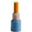 Hay Pillar Medium Blue Candle 25cm