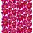 Marimekko Pieni Unikko Dug Rød (145x88cm)