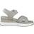 s.Oliver 5-5-28707-20 Wedge Sandal - Lt Mole