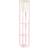 Lalia Home Column Light Pink Floor Lamp 62.8"