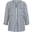Tom Tailor Striped Blouse - Off White/Navy