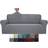 JIVINER High Stretch Couch Light Gray Loose Sofa Cover Grey (106.7x231.1cm)