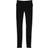 PINK Cotton Mid-Rise Foldover Leggings - Pure Black