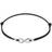 Elli Infinity Bracelet - Silver/Black