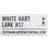 Tottenham Hotspur FC Official White Hart Lane Metal Football Club Street Sign