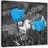 Pictures Blue Tulips Nature Plants Blue Tavla 30x30cm