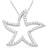 Les Tresors De Lily Star Of The Seas Pendant - Silver/Transparent