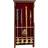 The Noble Collection Harry Potter 4 Wand Wooden Display Case