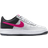 Nike Air Force 1 GS - White/Dark Obsidian/Fierce Pink