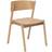 Hübsch Oblique Natural Køkkenstol 80cm