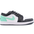 NIKE Air Jordan 1 Low - White/Green Glow/Black