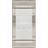 KM Carpets Trendy Vit, Brun, Beige 80x250cm
