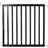 Safetots Black Simply Secure Wooden Stair Gate