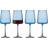 Lyngby Glas Zero Blue Red Wine Glass 54cl 4pcs