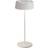 Lutec Cocktail Matt White Table Lamp 29.5cm