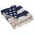 Lexington Icons Flag Blankets White, Blue (170x130cm)