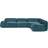 Westwing Collection Wolke Petrol Soffa 349cm 4-sits