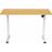 Happiness M100 White/Oak Skrivebord 60x120cm