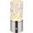 Globo Lunki Nickel/Clear Bordslampa 19cm