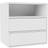 Montana Furniture Mini 1006 New White Sengebord 25x35cm