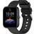 MAULUND Universal Silicone Smartwatch Strap with Metal Buckle 20mm
