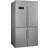 Smeg Universale FQ60XDE French Door Kyl Frys Rostfritt Stål, Silver