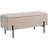 House Nordic Watford Beige Storage Bench 95x43cm