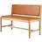 FDB Møbler J176 Cognac Siddebænk 116.5x84cm