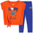 Outerstuff Girl's Florida Gators Forever Love T-shirt & Leggings Set - Orange/Royal