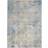 Nourison Solace Designer Print Blue, White, Grey 244x305cm