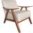 Higher Living Hoff Brown/Beige Armchair 72.4cm