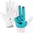Grip Boost Peace Stealth 6.0 Football Gloves Gr.L