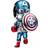 Pandora Marvel The Avengers Captain America Charm - Silver/Multicolour