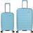 Traveler’s Choice Pagosa Hardside Spinner Luggage - Set of 2