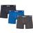 BOSS 3-Pack Boxer Shorts - Navy/Blu/Grey