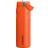 Stanley 24 oz. IceFlow Flip Straw 2.0 Bottle, Orange Water Bottle 24fl oz