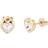 Ted Baker Han Crystal Heart Stud Earrings - Clear