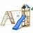 Nordic Play Playtower Jungle Gym Patio with 2 Climb Module 200 & Slide