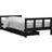 vidaXL Sengeramme til Juniorseng Skuffer 95.5x205.5cm