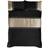 Rapport Capri Duvet Cover Gold, Black (200x135cm)