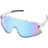 boohooMAN Visor Sunglasses White/Blue