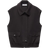 Mango Garro Zippered Vest - Black