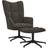 Homie Velvet Dark Grey Fåtölj 98cm