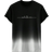 Shein Manfinity Hypemode Men's Random Tie-Dyeing Gradient Letter Print Short Sleeve T-Shirt